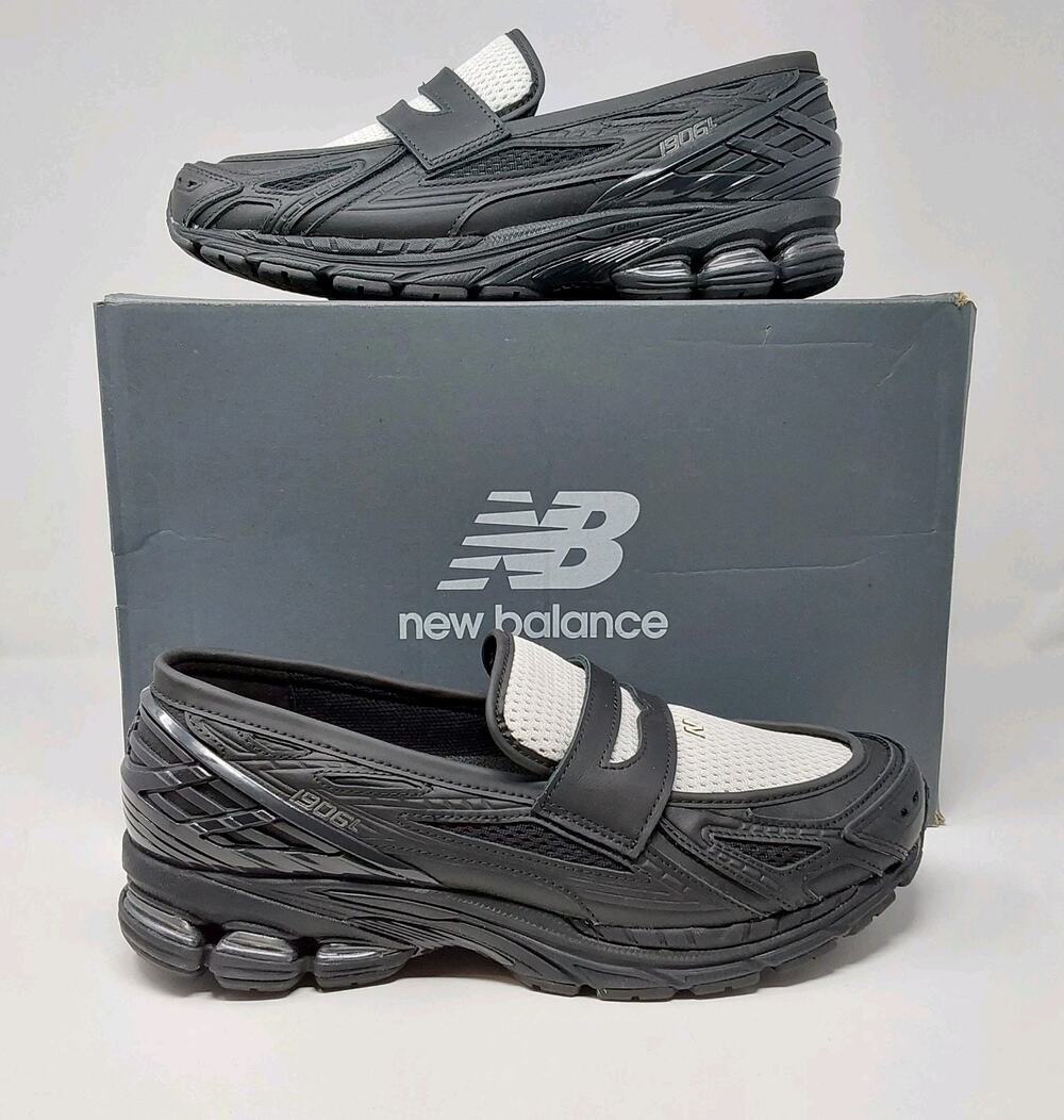New Balance 1906L Black Angora Mens Size 13 Sneaker Loafers U19068G9 Penny Shoes
